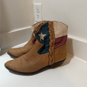 American Rag Brown and Multicolor Ankle Boots